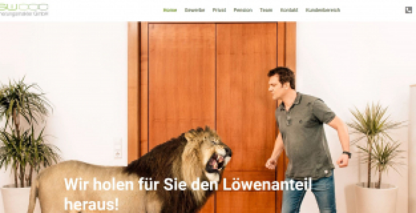 Eine tierisch gute Homepage