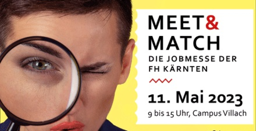 Jobmesse FH Kärnten Meet &amp; Match