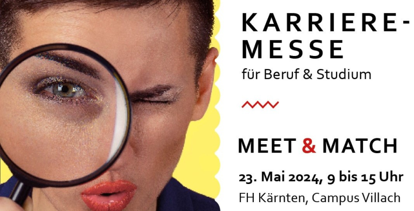 Jobmesse FH Kärnten Meet &amp; Match 2024