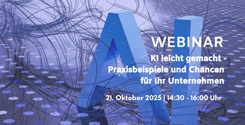 Einladung zum Net4You Webinar: KI leicht gemacht – Praxisbeispiele und Chancen für Ihr Unternehmen